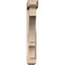 Ekena Millwork Balboa Craftsman Smooth Bracket w/ Offset Brace, Douglas Fir, 5 1/2"W x 28"D x 36"H BKT0604X28X36BOA04SDF - alternate 3